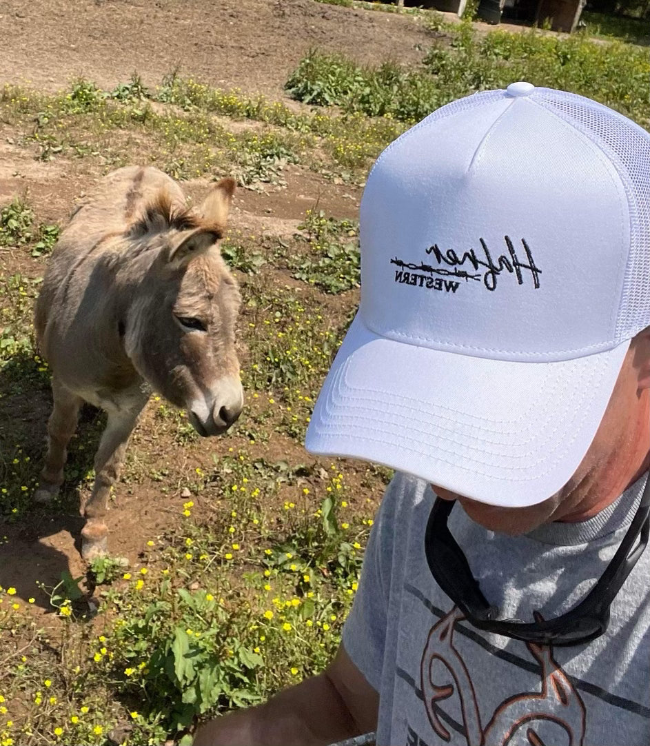 The Classic Trucker - White