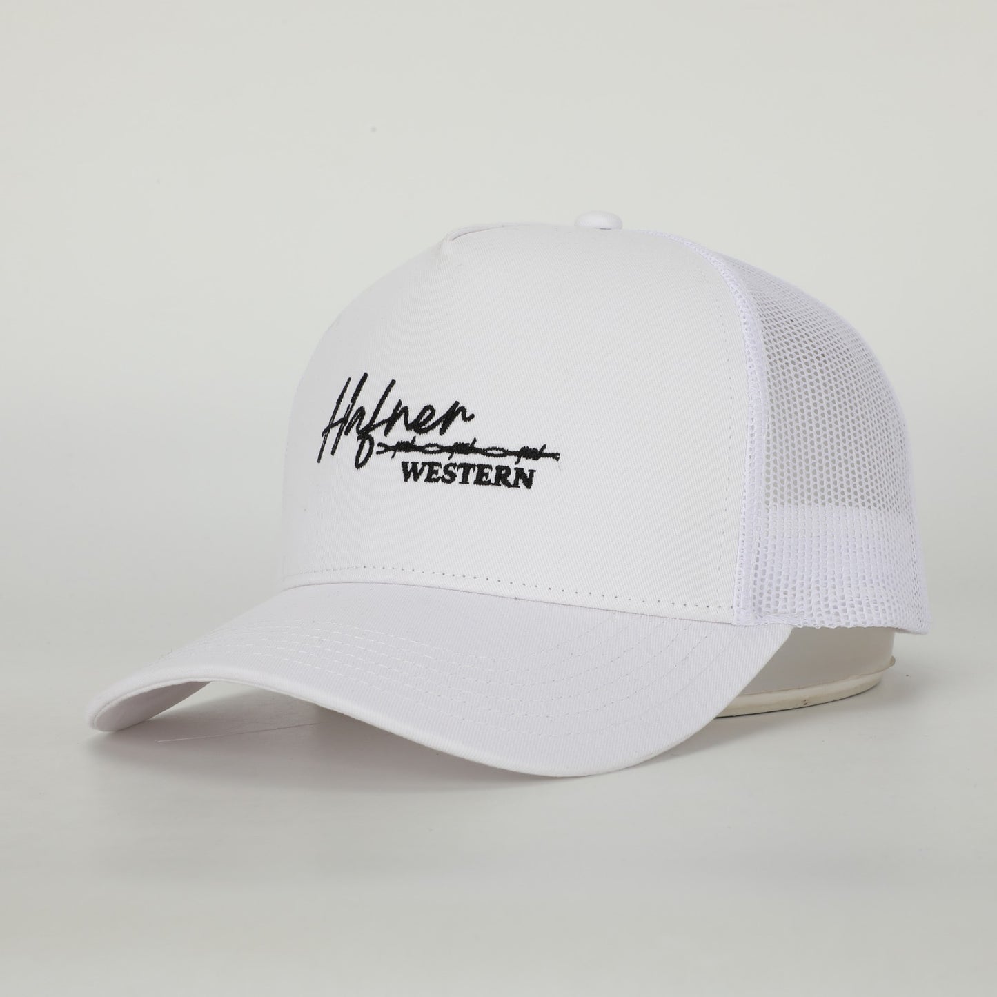 The Classic Trucker - White